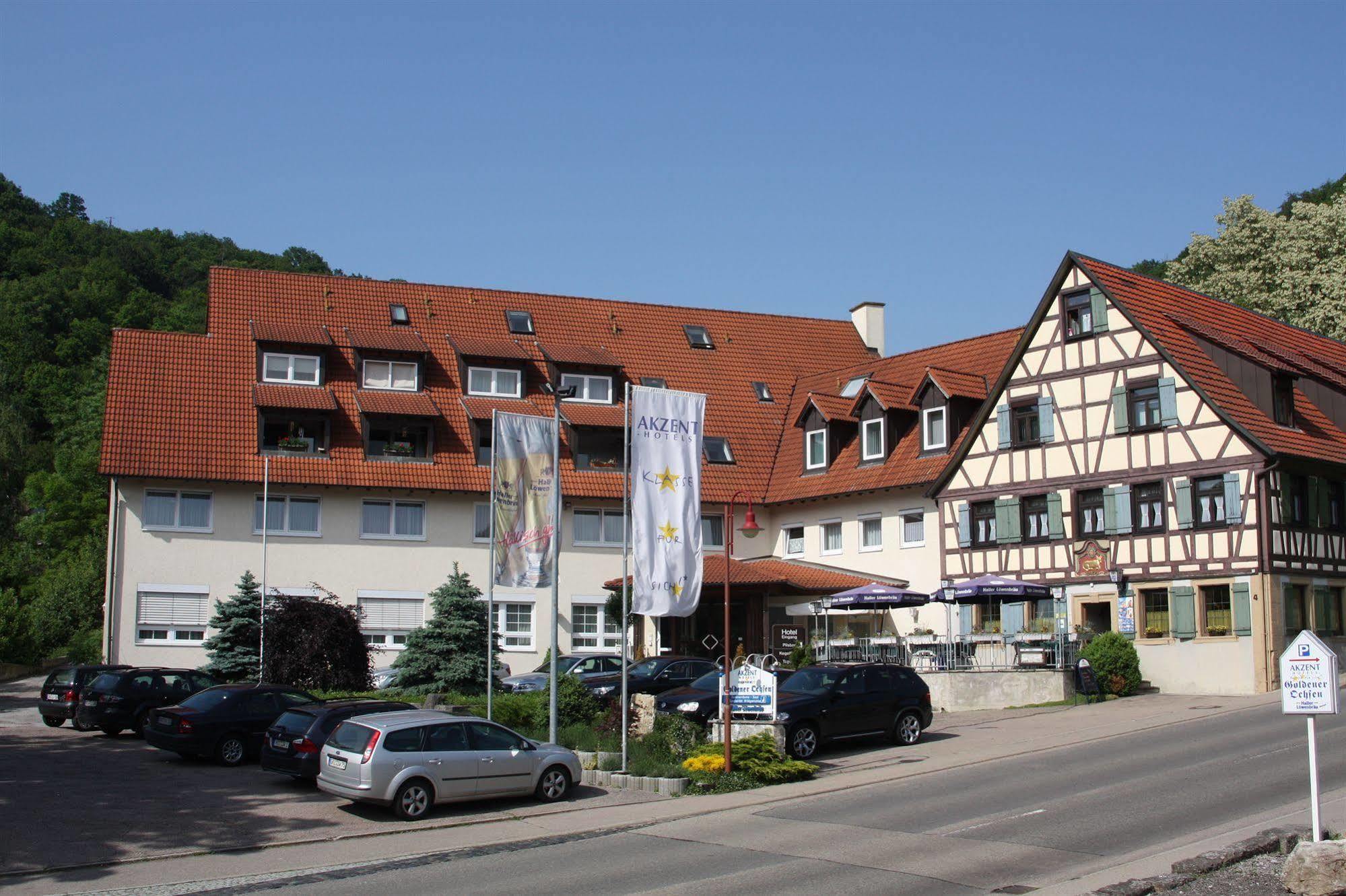 Akzent Hotel Goldener Ochsen Cröffelbach Dış mekan fotoğraf